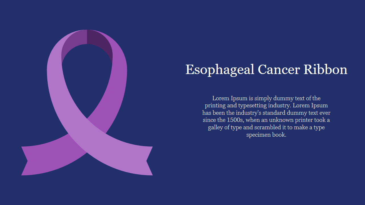 Esophageal Cancer Ribbon